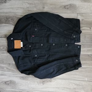 Levi Men's Black Jean Jacket